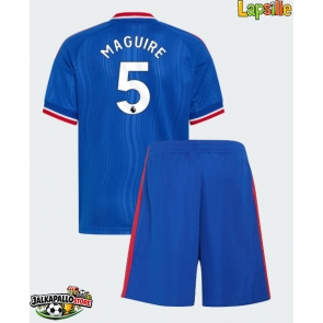 Manchester United Harry Maguire #5 Vieraspaita Lapsille 2026-27 Lyhythihainen (+ shortsit)